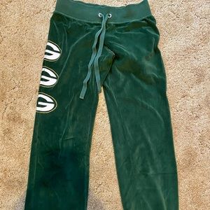 Green Bay Packer Velvet Sweatpants